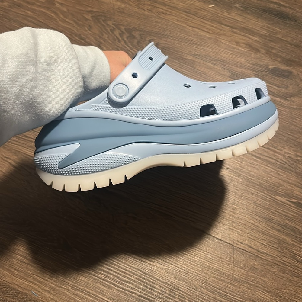 CROCS Light Blue Mules - Picture 3 of 4